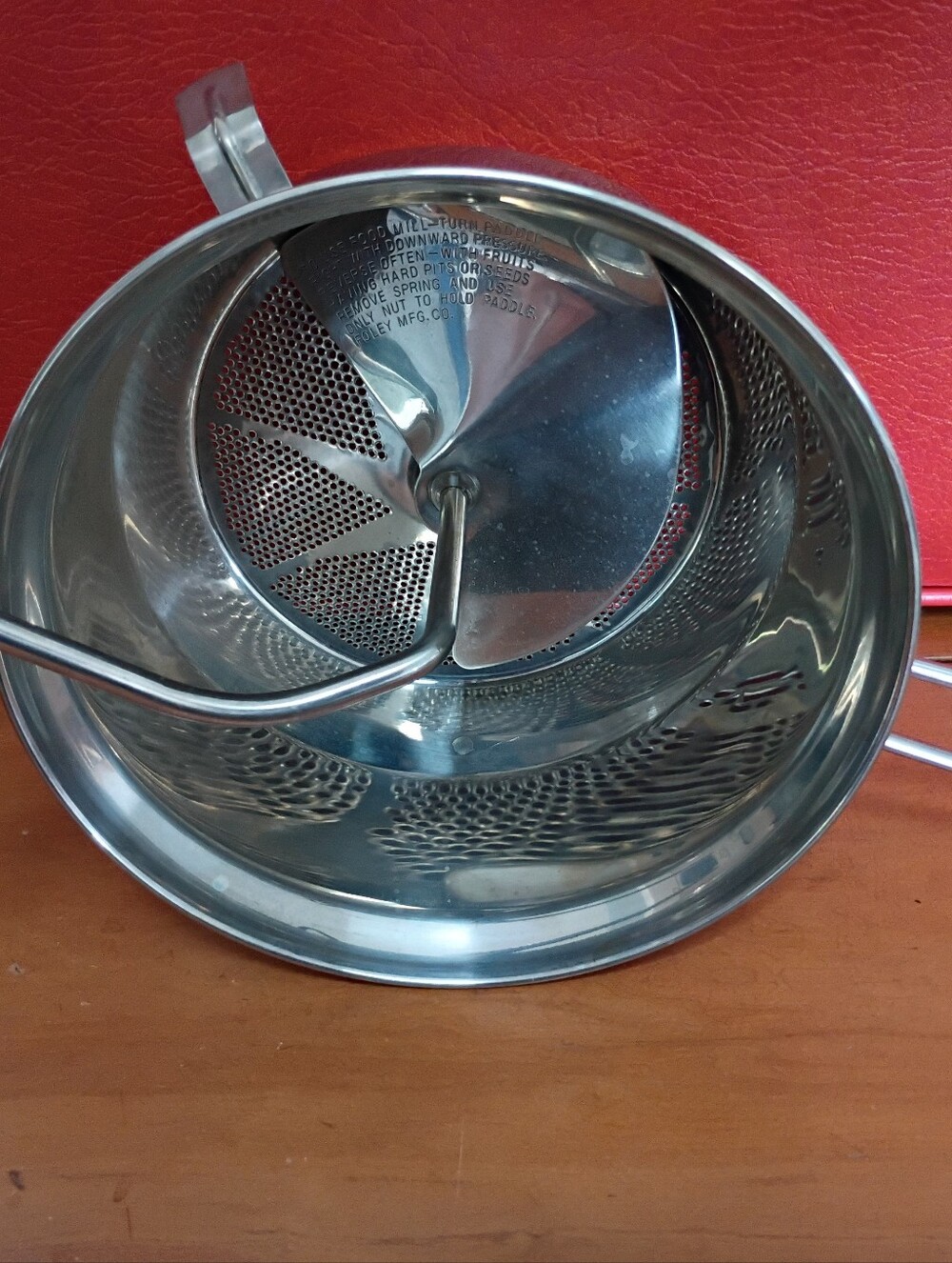 Foley Food Mill 3.5 Quart - Large - Like New! - Picture 3 of 6